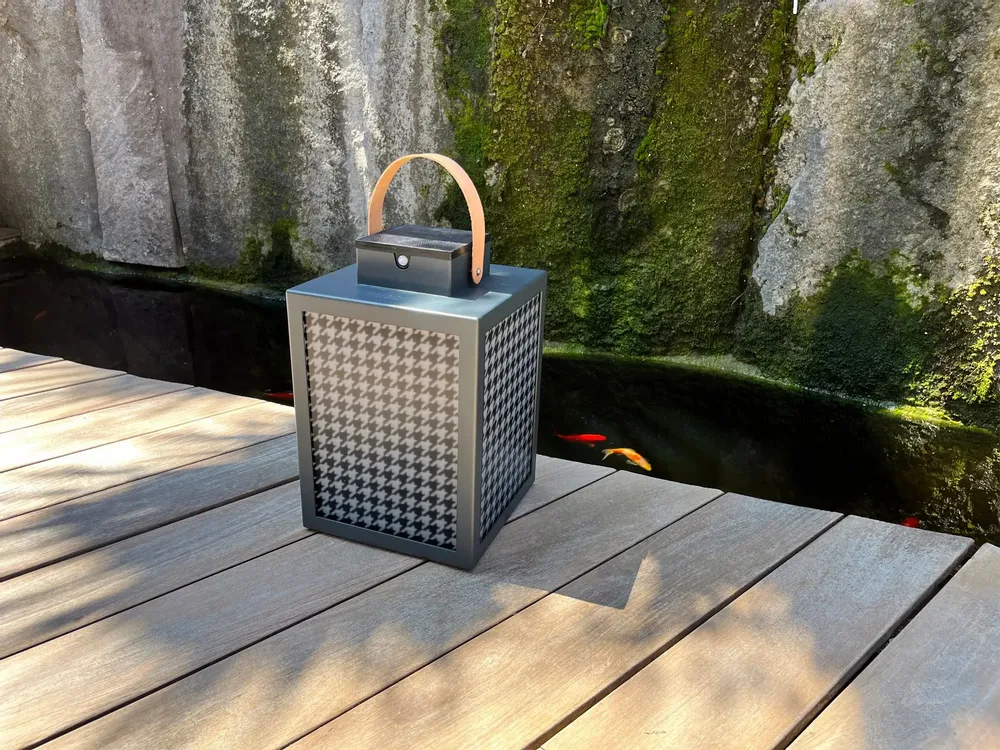Moveable lighting - Couture solar lantern - LYX LUMINAIRES