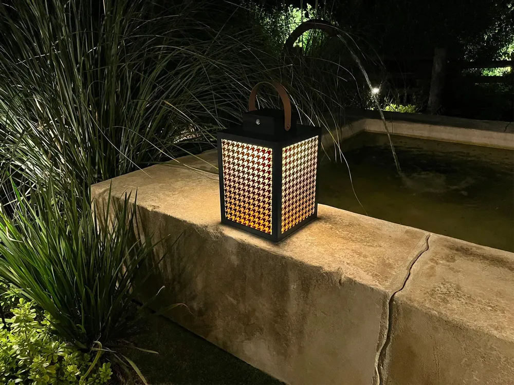 Moveable lighting - Couture solar lantern - LYX LUMINAIRES