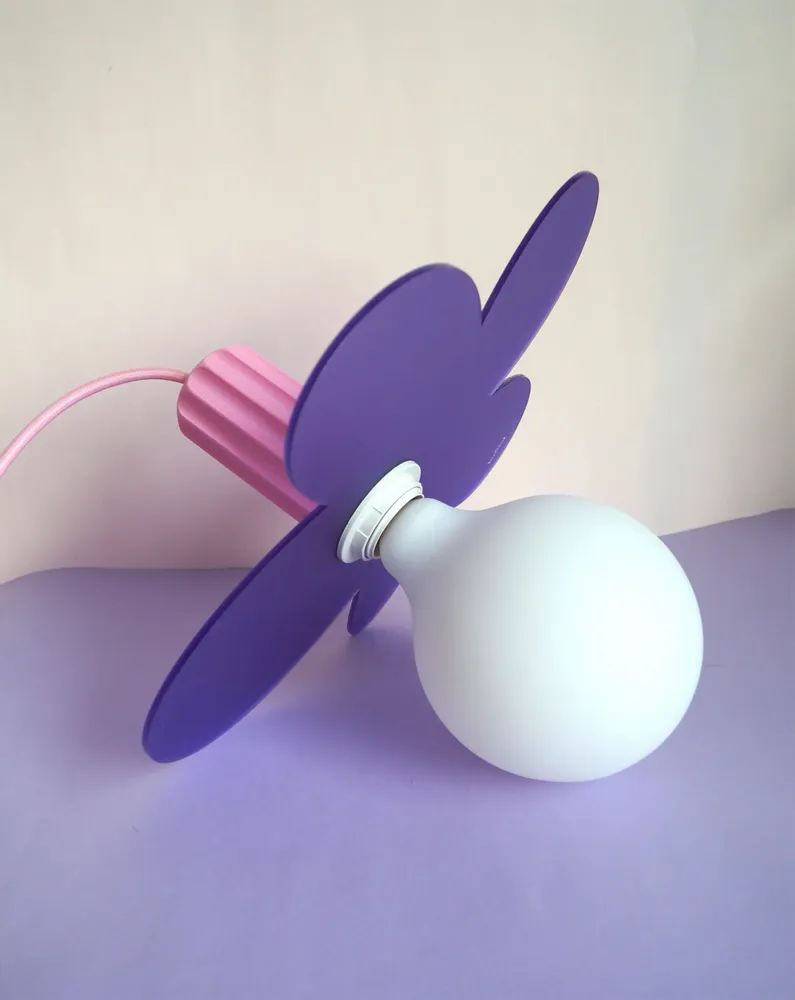 Gifts - FLEUR plexiglas lampshade - BEWOOD