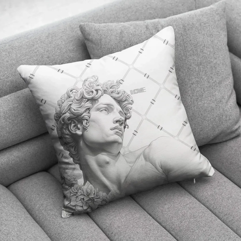 Coussins textile - Coussin Men Face XXX - LOVE BY MILSHTEIN