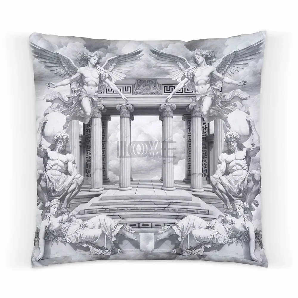 Coussins - TEMPLE CUSHION - LOVE BY MILSHTEIN