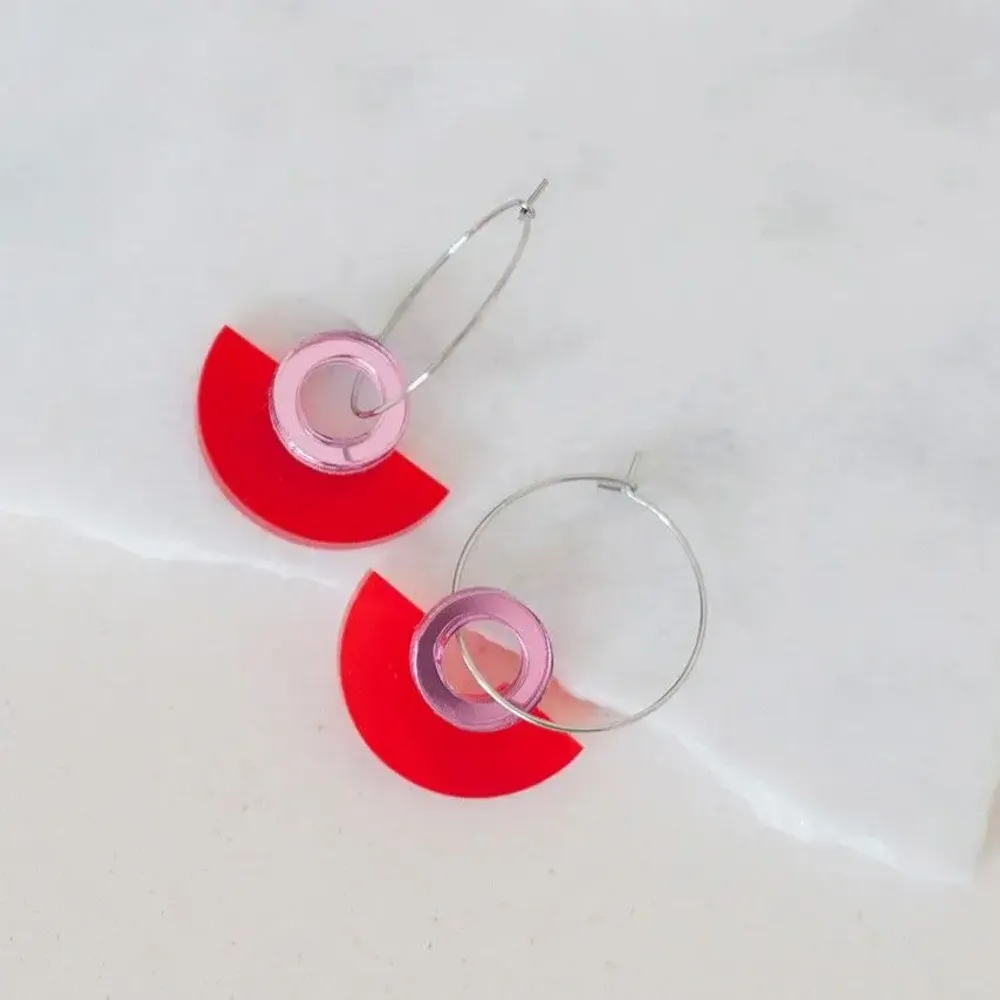 Bijoux - Blok Earrings - Available in + 15 curated palettes - PAMELA COROMOTO