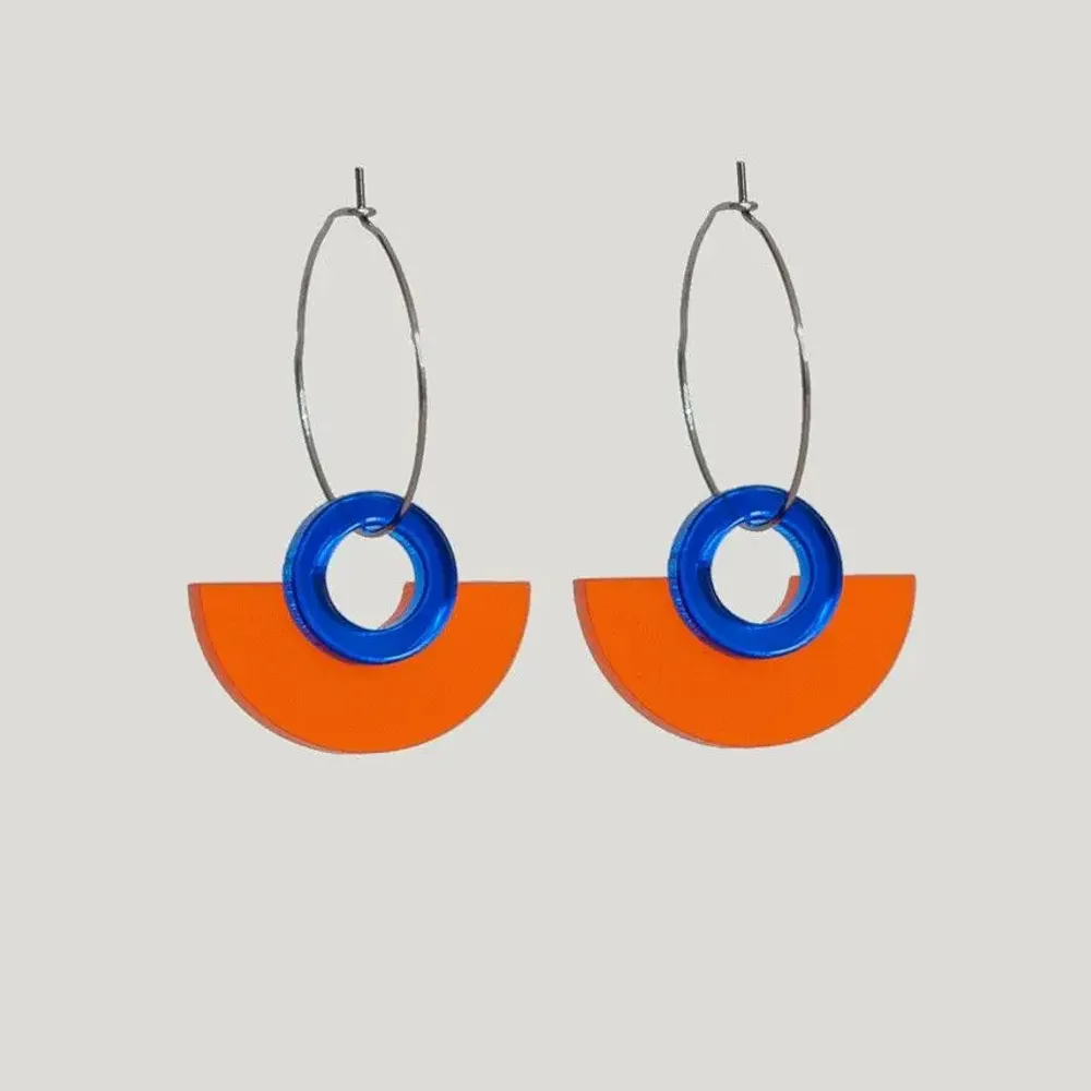 Bijoux - Blok Earrings - Available in + 15 curated palettes - PAMELA COROMOTO