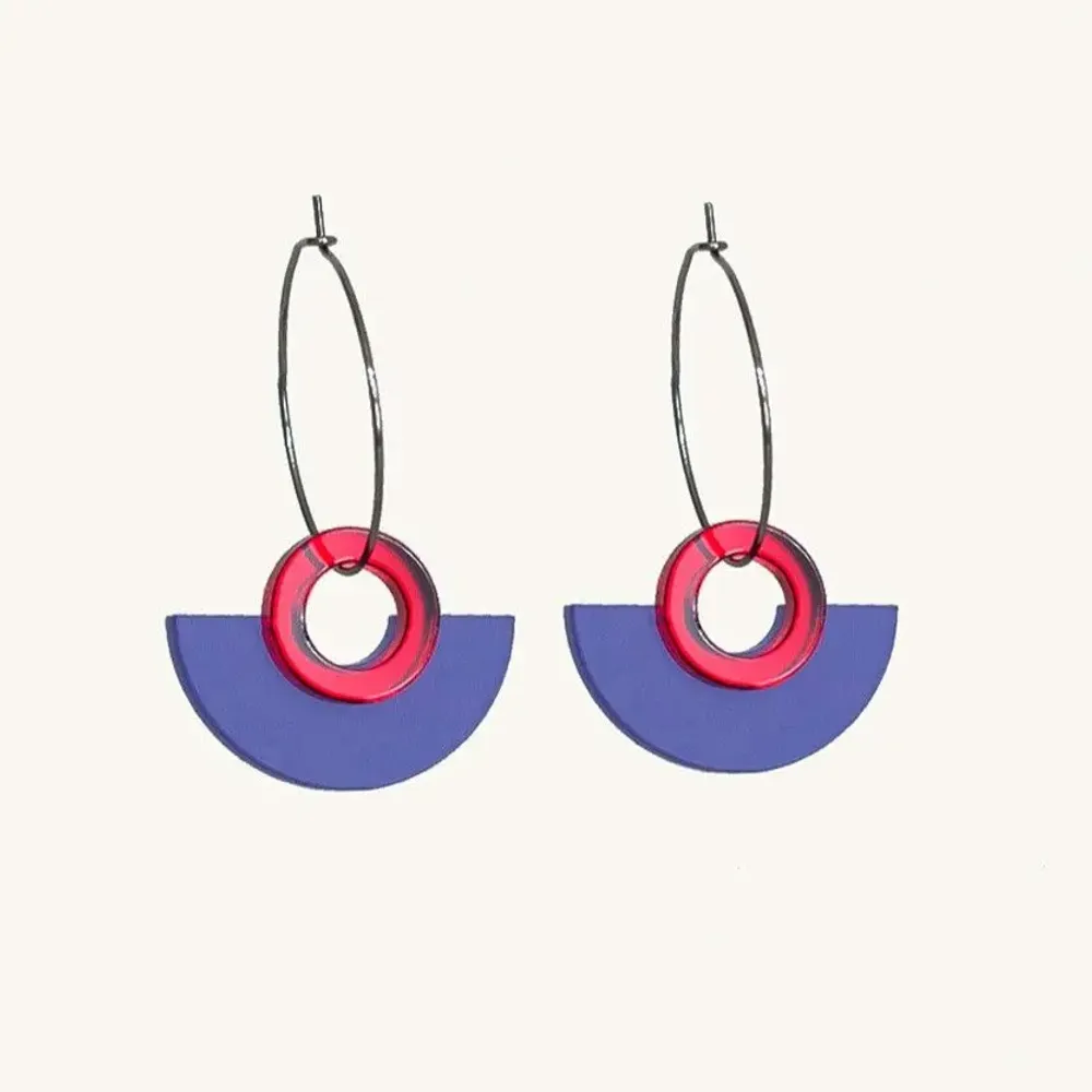 Bijoux - Blok Earrings - Available in + 15 curated palettes - PAMELA COROMOTO