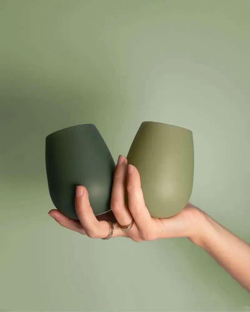 Outdoor pools - FEGG - silicone unbreakable tumblers - PORTER GREEN