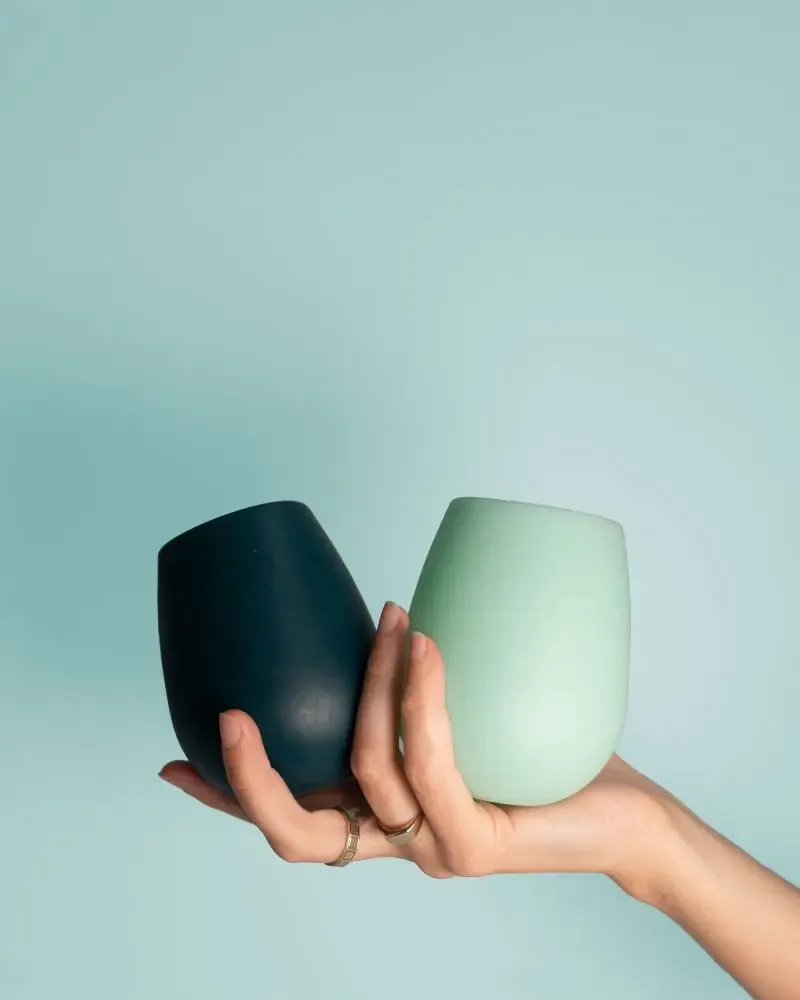 Outdoor pools - FEGG - silicone unbreakable tumblers - PORTER GREEN