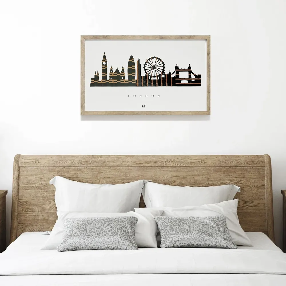 Aménagements pour bureau - Panorama urbain de MusicCloth® - REHYPHEN