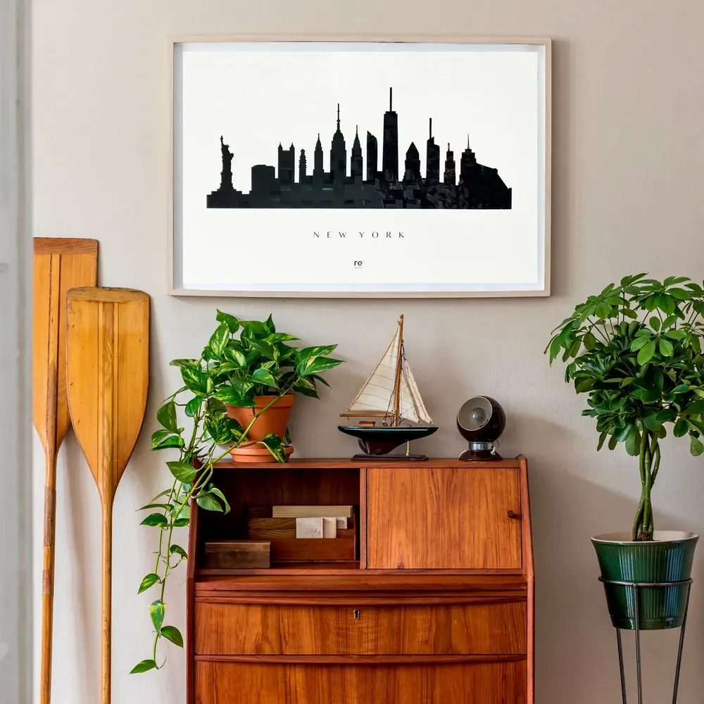 Aménagements pour bureau - Panorama urbain de MusicCloth® - REHYPHEN