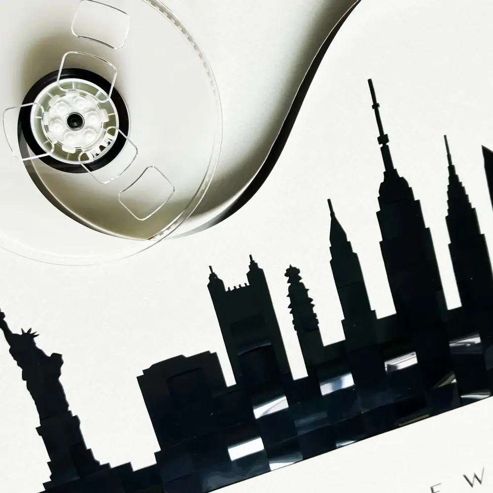 Aménagements pour bureau - Panorama urbain de MusicCloth® - REHYPHEN