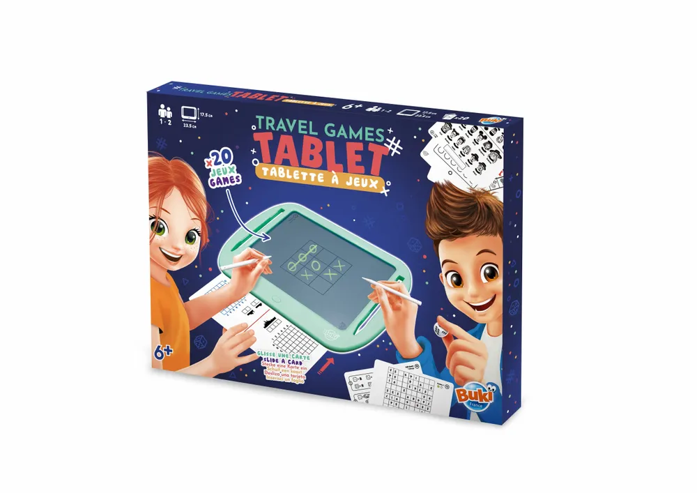 Children's games - Travel games tablet - BUKI FRANCE