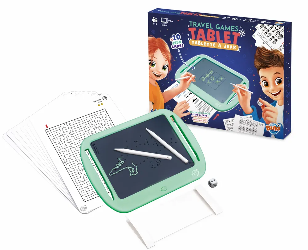 Children's games - Travel games tablet - BUKI FRANCE