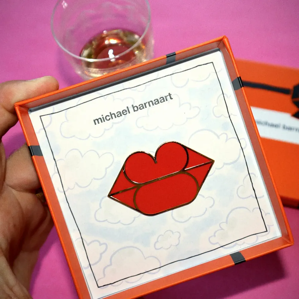 Brooches - Mouth brooch - MICHAEL BARNAART