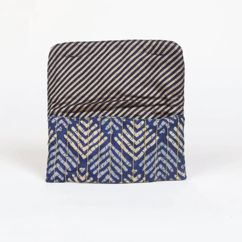 Bags and totes - Handcrafted quilted pouches - I WAS A SARI