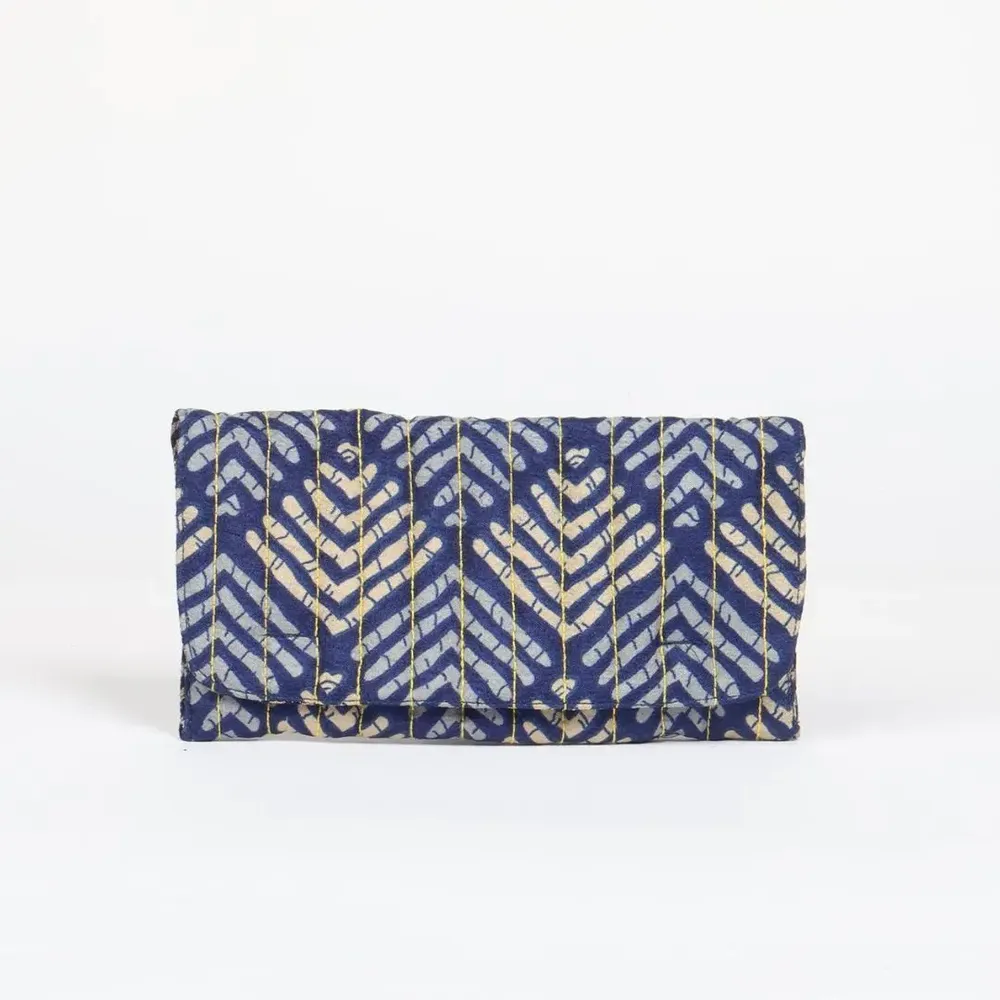 Bags and totes - Handcrafted quilted pouches - I WAS A SARI