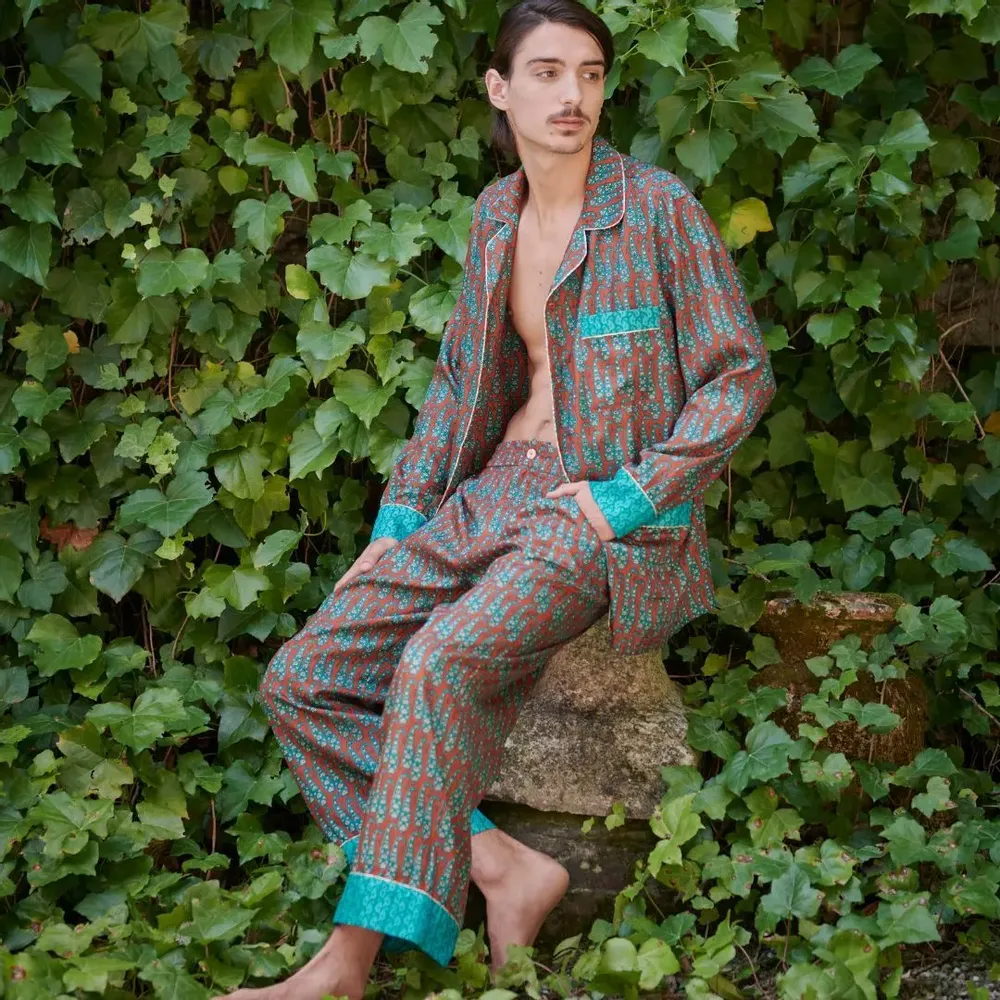 Vêtements de nuit - Des pyjamas uniques en leur genre recyclés pour vêtements de détente - I WAS A SARI