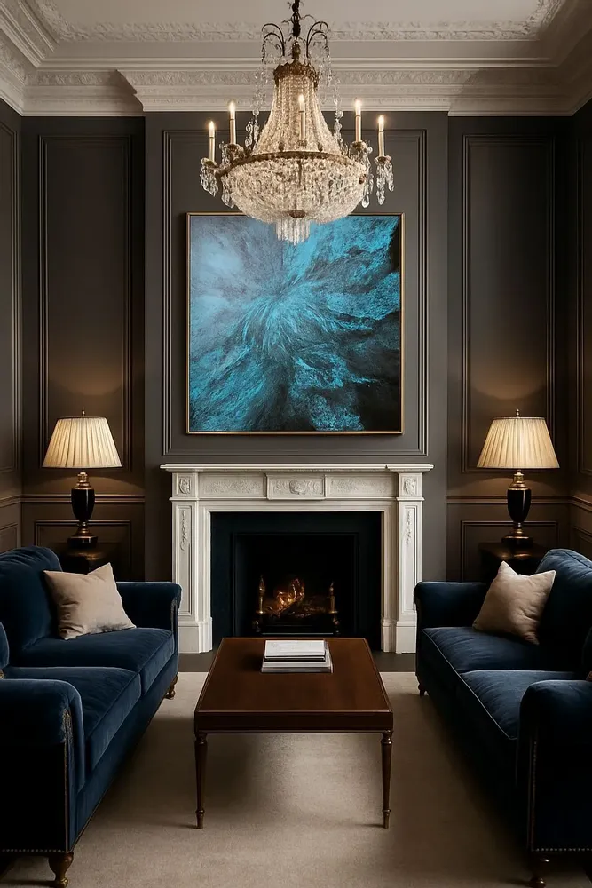 Paintings - Painting acrylic and resin "Underwater Flowers" - TURIK&ART (KSENIIA TURIK)