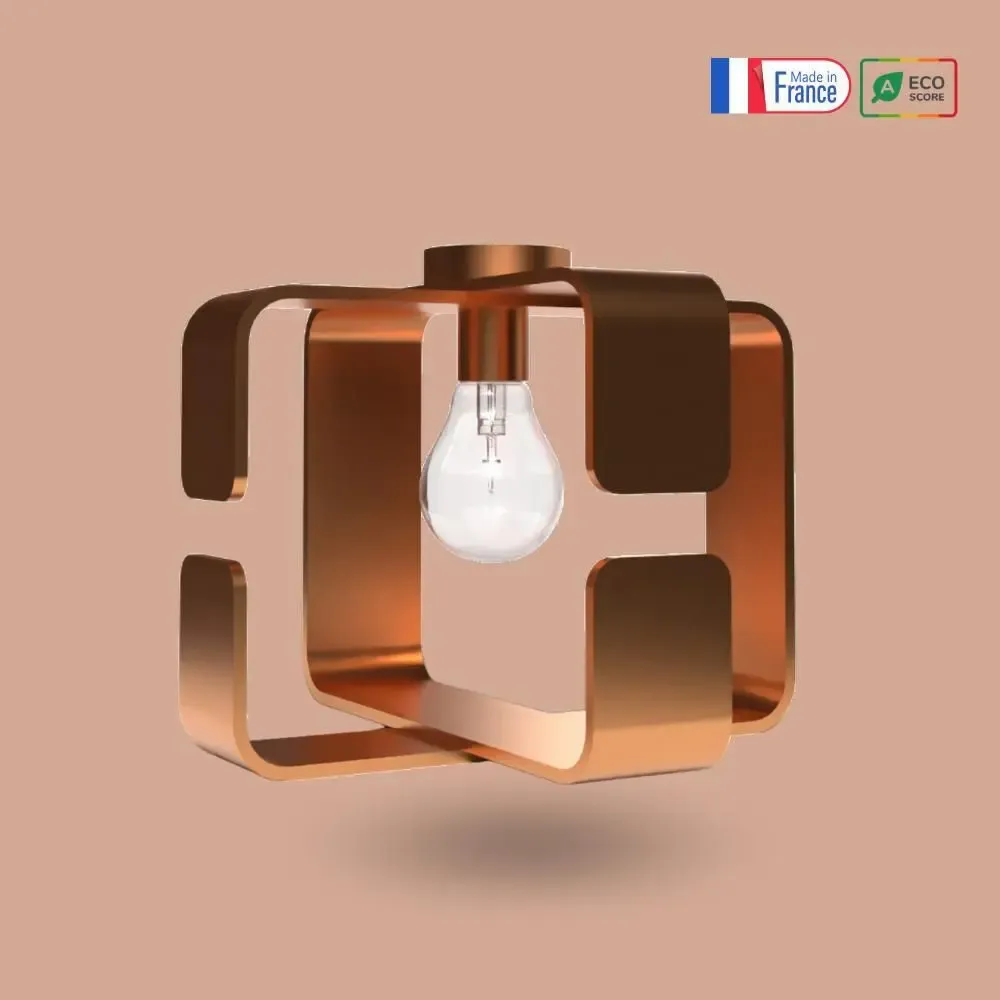 Objets design - Lampe Plafonnier - BO X - BOETHIC - DECORATION ENGAGEE