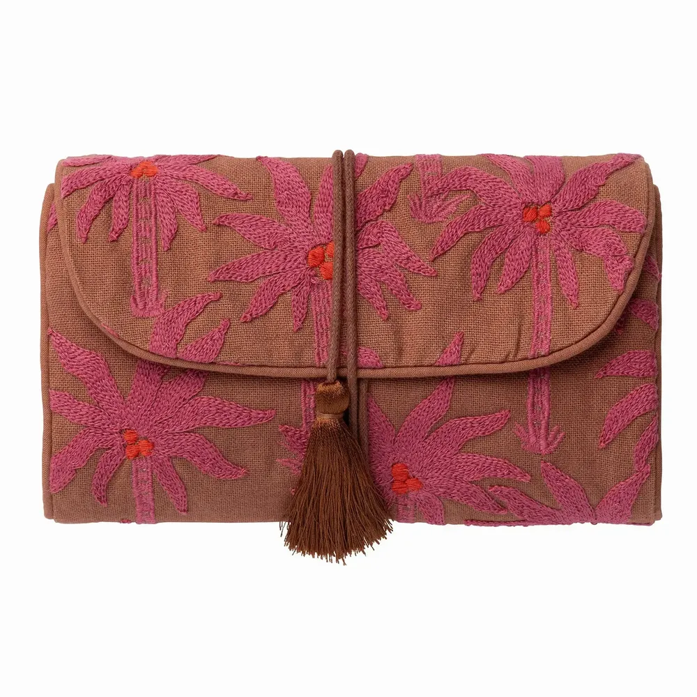 Sacs et cabas - Pochette à bijoux Laura Cannelle & Orchidée - PALAIS SUSTAINABLE LUXURY