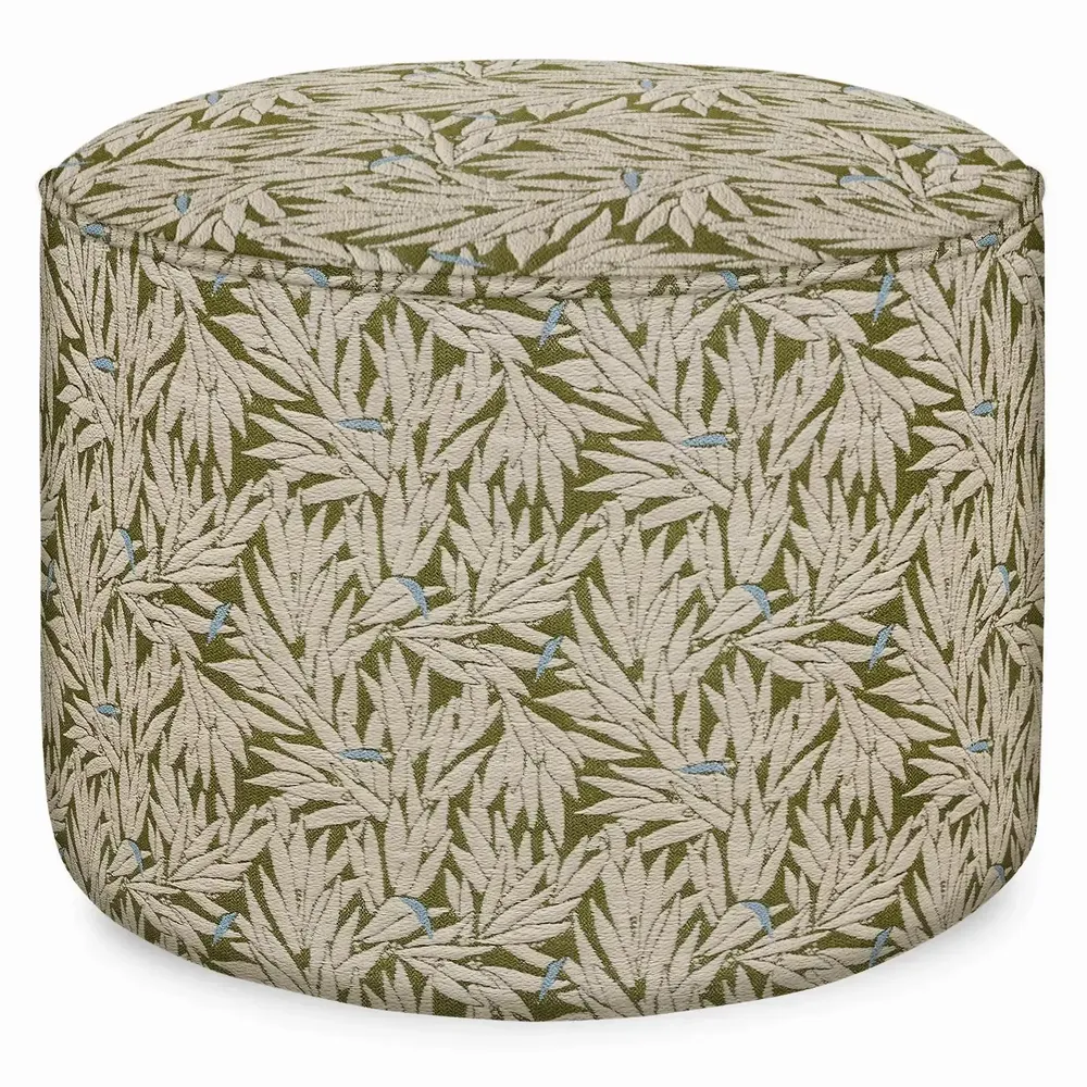 Poufs - Pouf Yoko Olive - PALAIS SUSTAINABLE LUXURY