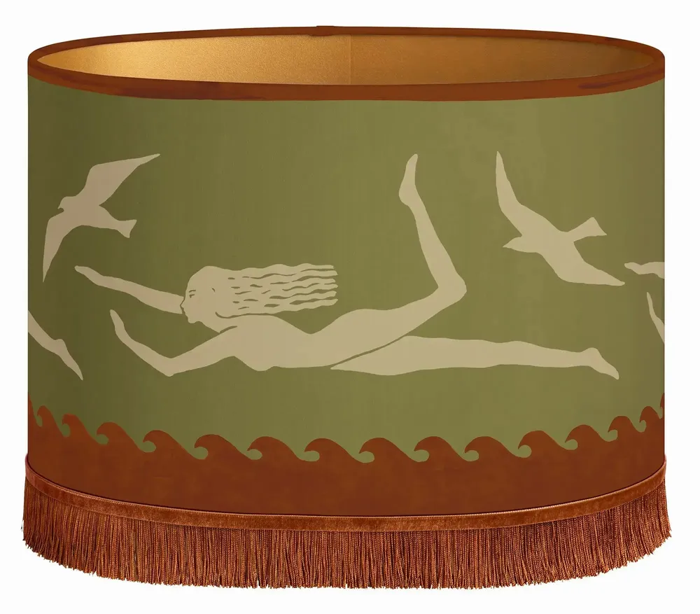 Blinds - Palais x Hôtel Magique Lampshade Thalassa Palm & Cinnamon - PALAIS SUSTAINABLE LUXURY