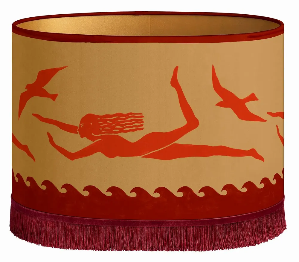 Blinds - Palais x Hôtel Magique Lampshade Thalassa Chili & Caramel - PALAIS SUSTAINABLE LUXURY