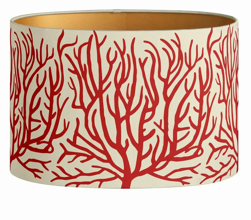 Blinds - Lampshade Lauren Sand Chili - PALAIS SUSTAINABLE LUXURY
