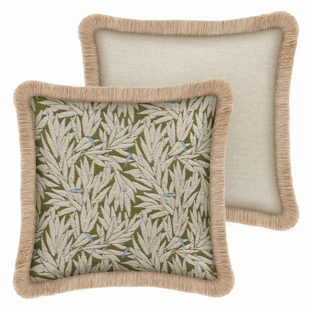 Garden textiles - Cushion Yoko Olive - PALAIS SUSTAINABLE LUXURY