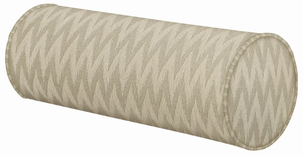 Garden textiles - Bolster Rosita Sand & Ecru - PALAIS SUSTAINABLE LUXURY