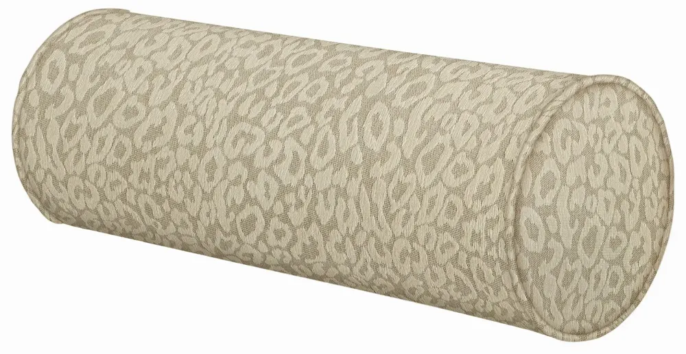 Garden textiles - Bolster Maya Sand & Ecru - PALAIS SUSTAINABLE LUXURY