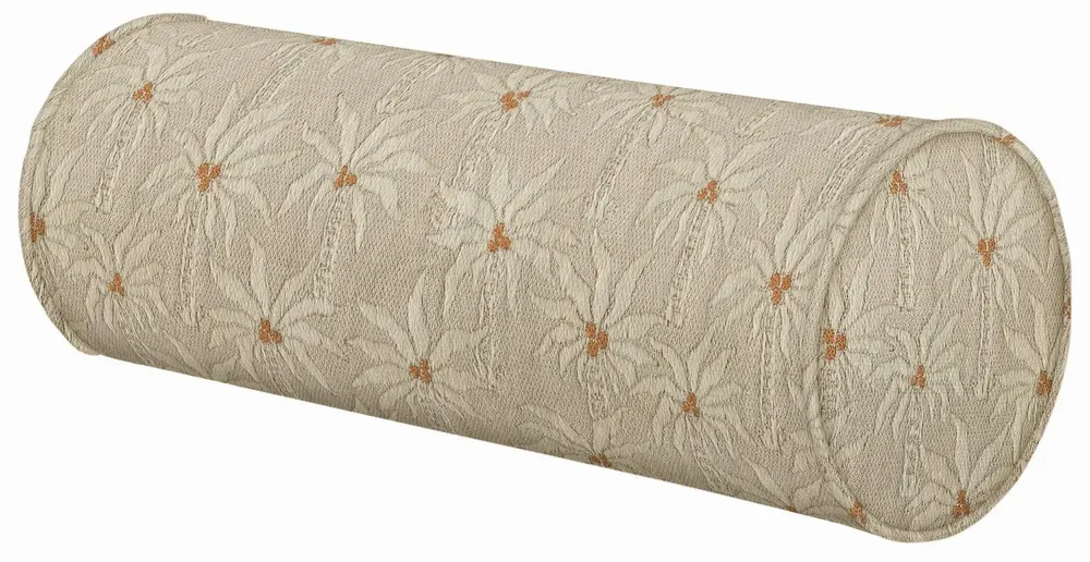 Garden textiles - Bolster Laura Sand & Ecru - PALAIS SUSTAINABLE LUXURY