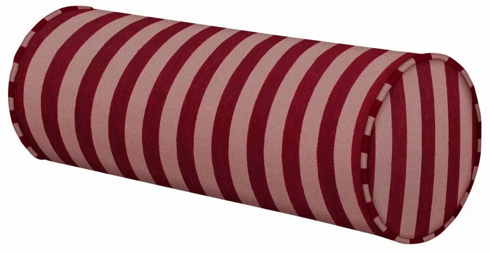 Garden textiles - Bolster Jackie Bordeaux & Rose - PALAIS SUSTAINABLE LUXURY