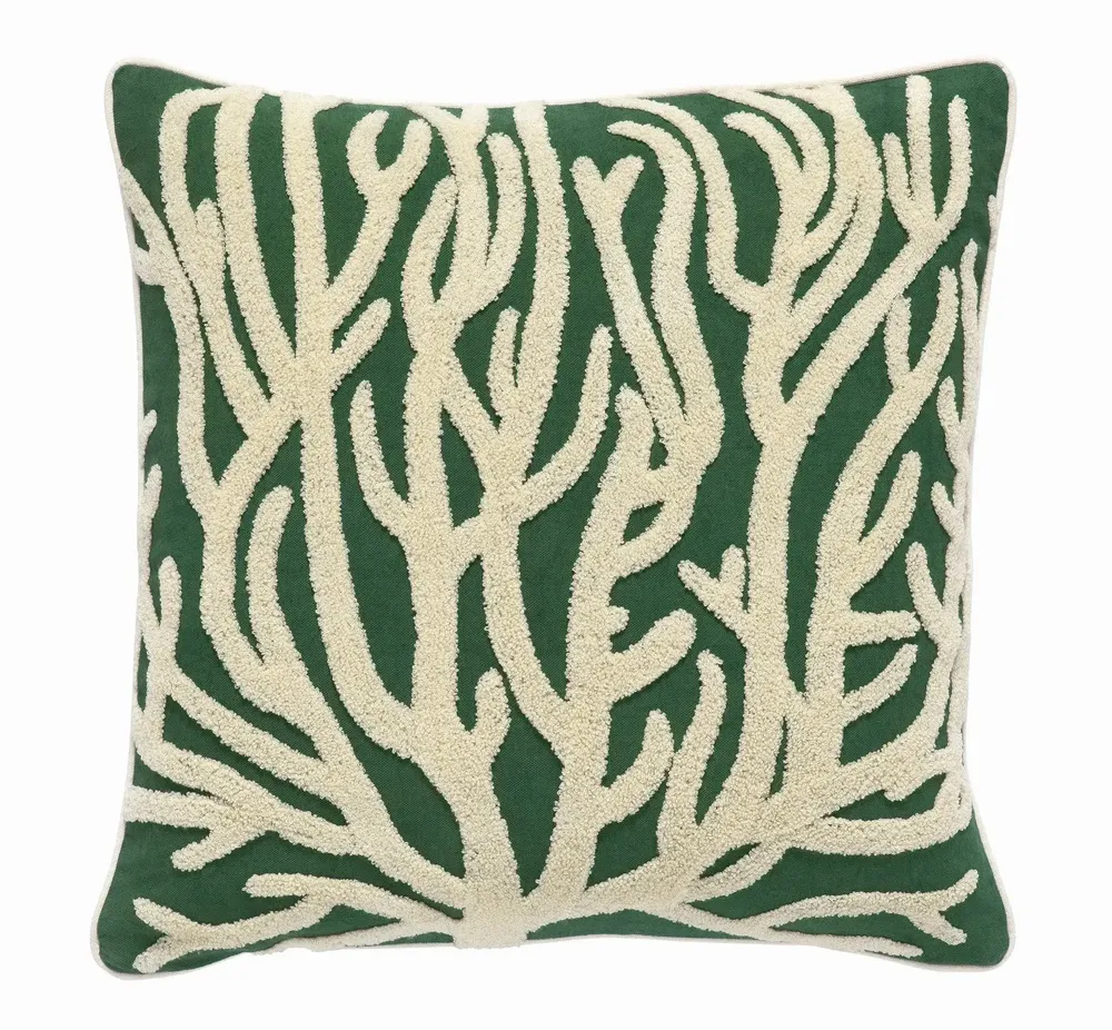 Fabric cushions - Cushion Lauren Moss - PALAIS SUSTAINABLE LUXURY