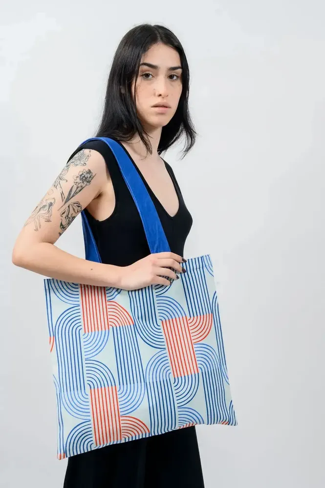 Bags and totes - Etheral motion A Tote Bag - KORES ACCESSORIES