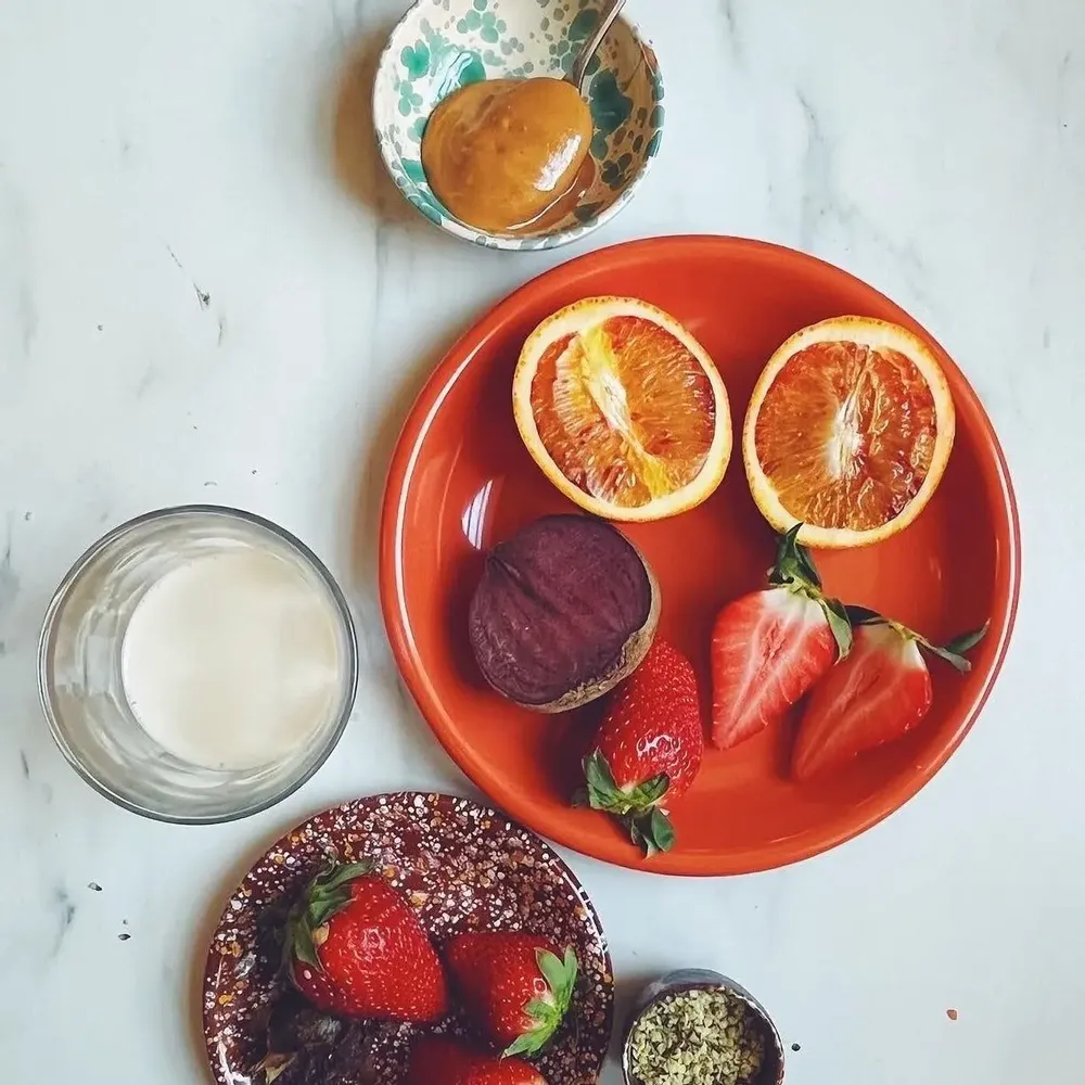 Assiettes de réception - Assiette émaillée 21cm – Terracotta - EKOBO