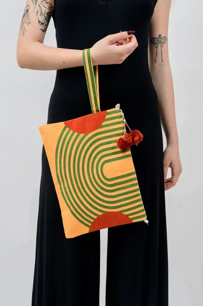 Bags and totes - Circlescape Wristlet Bag - KORES ACCESSORIES