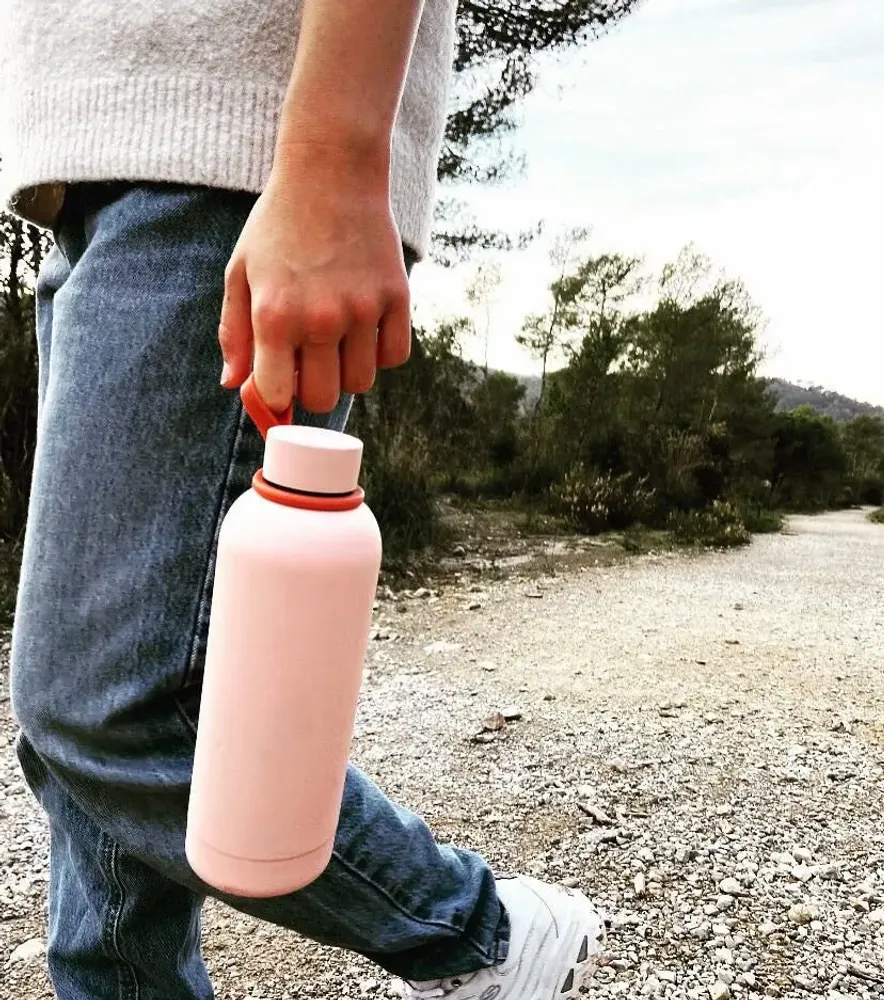 Carafes - Insulated Reusable Bottle 500ml - Blush - EKOBO