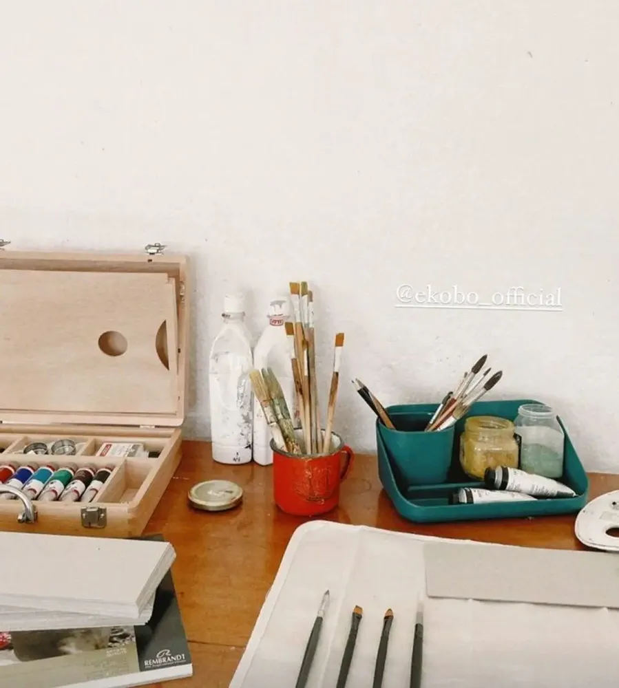 Boîtes de conservation - Organisateur de bureau - Blue Abyss - EKOBO