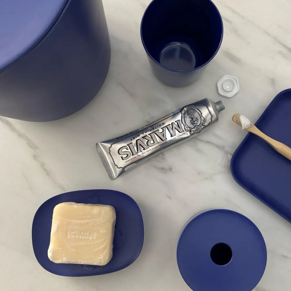 Bathroom storage - Small Storage Box - Royal Blue - EKOBO