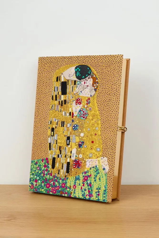 Objets de décoration - Grand Book Clutch, The Kiss, Klimt - OLYMPIA LE-TAN