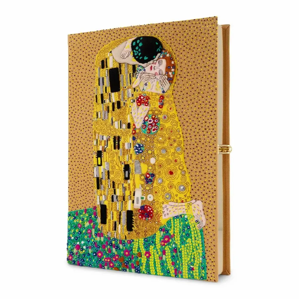Objets de décoration - Grand Book Clutch, The Kiss, Klimt - OLYMPIA LE-TAN