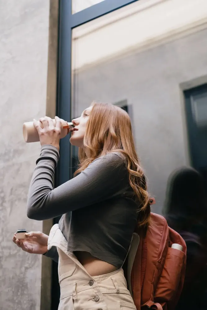 Carafes - Insulated Reusable Bottle 350ml - Blush - EKOBO