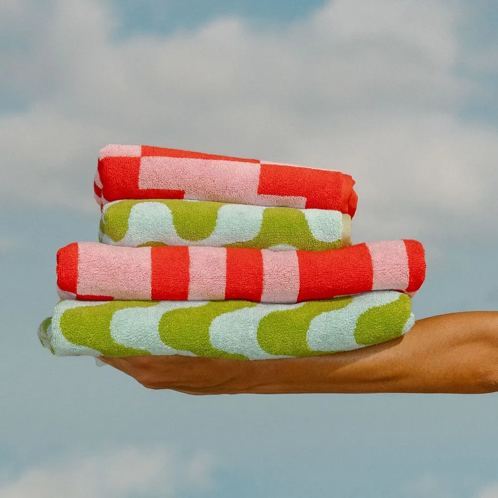 Fabrics - Bathroom: bathmats, towels, bathrobes and soaps. - TARTA GELATINA