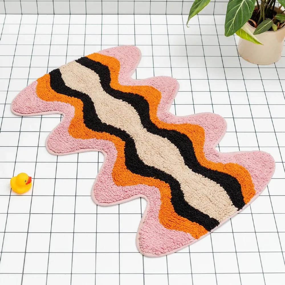 Fabrics - Bathroom: bathmats, towels, bathrobes and soaps. - TARTA GELATINA