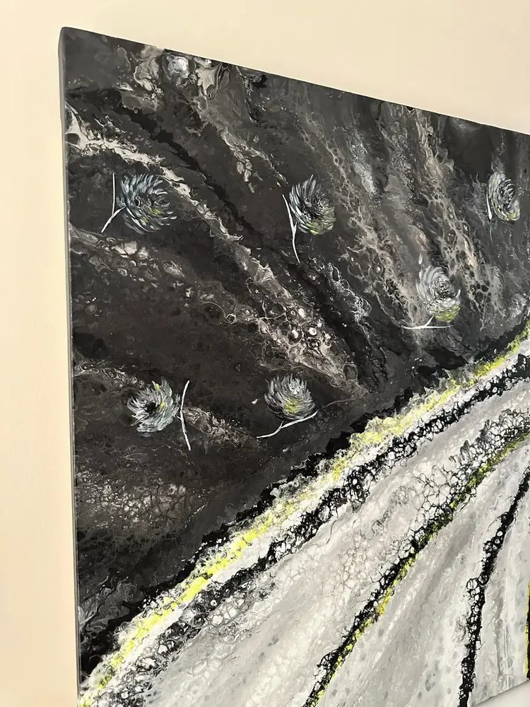 Tableaux - Pienture acrylique sur toile « La Route d’Alice au Pays des Merveilles - TURIK&ART (KSENIIA TURIK)