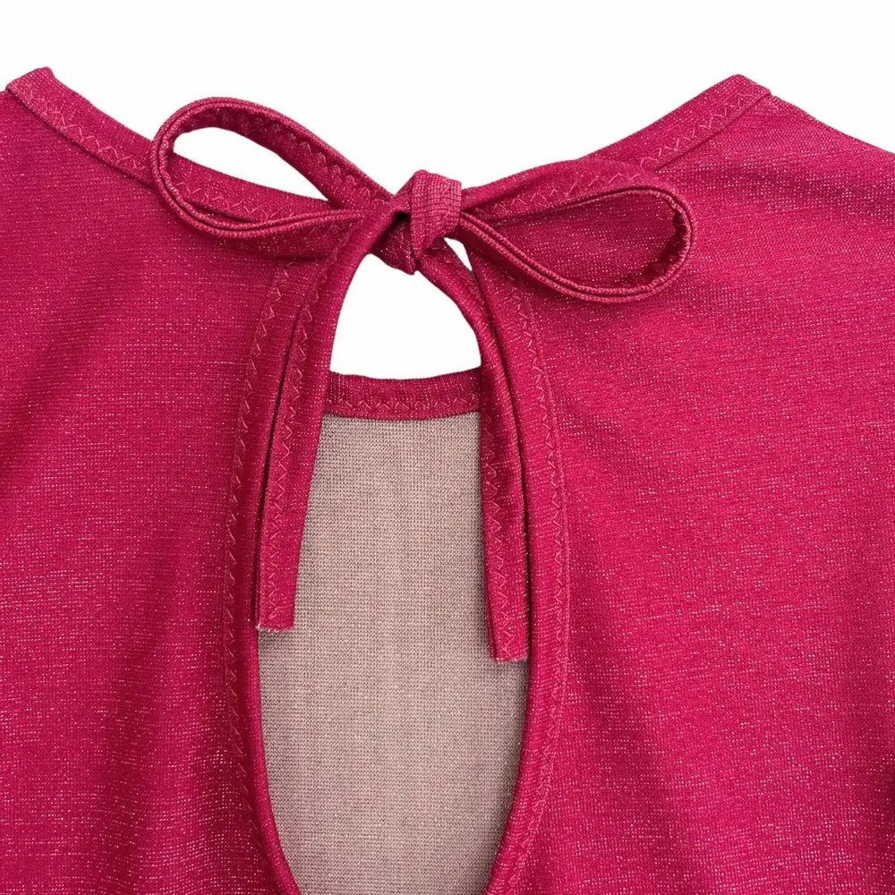 Mode enfantine - Maillot de Bain Fille Alba - Framboise irisé - LOUMIO
