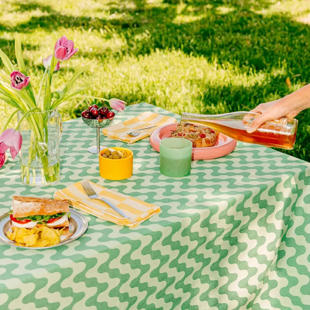 Table linen - Kitchen: placemats, oven mitt, tea towels, napkins, aprons and more - TARTA GELATINA