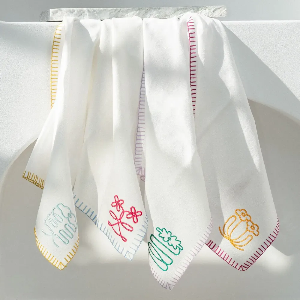 Table linen - Kitchen: placemats, oven mitt, tea towels, napkins, aprons and more - TARTA GELATINA