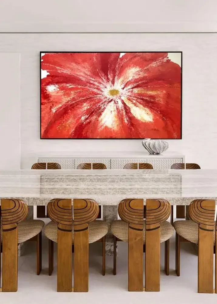 Paintings - Painting acrylic canvas " Red poppy" - TURIK&ART (KSENIIA TURIK)