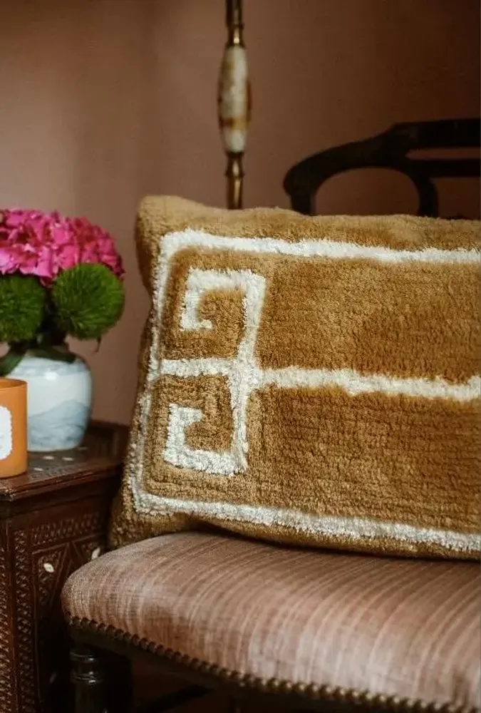 Fabric cushions - Cushion Clair Sand - PALAIS SUSTAINABLE LUXURY