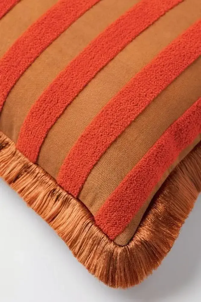 Coussins textile - Coussin Jackie Corail & Caramel - PALAIS SUSTAINABLE LUXURY